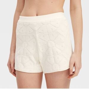 NWT Roller Rabbit x Target Daisy Floral Terry Drawstring Shorts Size M